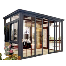 Sun Room Outside Door with Aluminum Frame and  Double Temper Glass